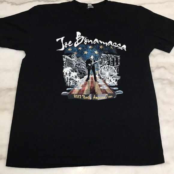 Joe Bonamassa 2017 Tour Shirt Size Large - Picture 1 of 11